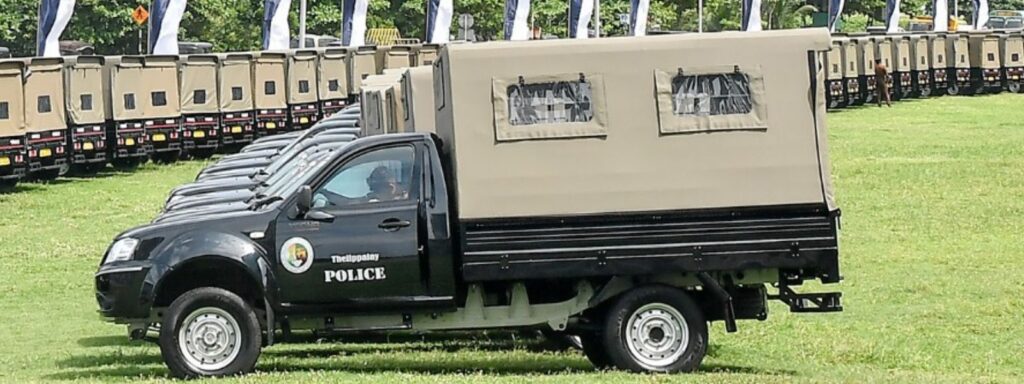 India Gifts 134 Police Cabs to Sri Lanka-840417