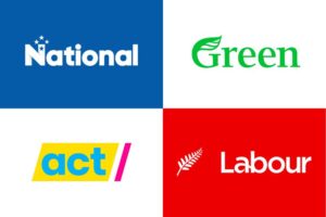 ACT__Green__Labour__National_party_logos