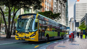Metlink Bus, Te Whanganui-a-Tara Wellington, Spring Day