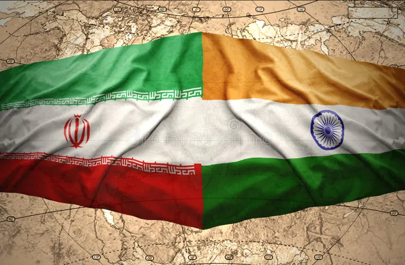iran-india-waving-iranian-indian-flags-background-political-map-world-102371502