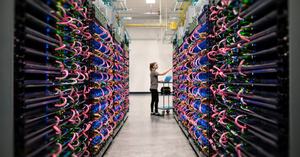 woman-working-in-datacenter